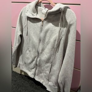 All in motion gray zip up hoodie